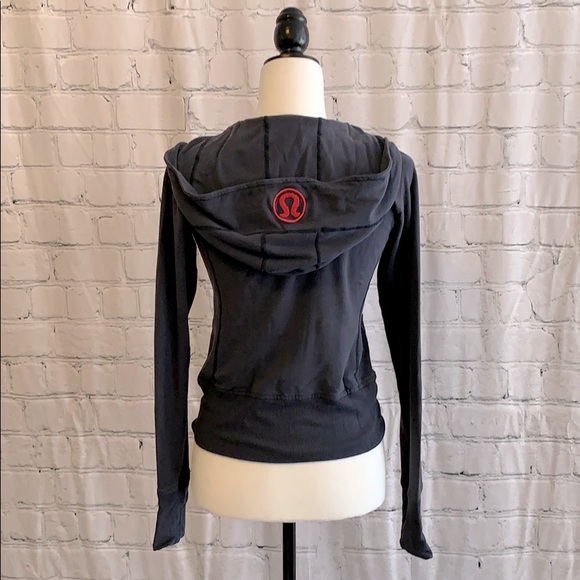 Grey Lululemon Sweatshirt Hoodie - Picture 2 of 5